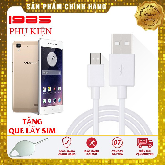 Cáp sạc nhanh oppo r7 r7 lite chính hãng