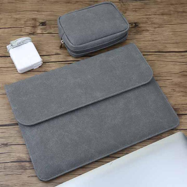 Combo Bao Da Macbook/Surface Kèm Túi đựng sạc - T78