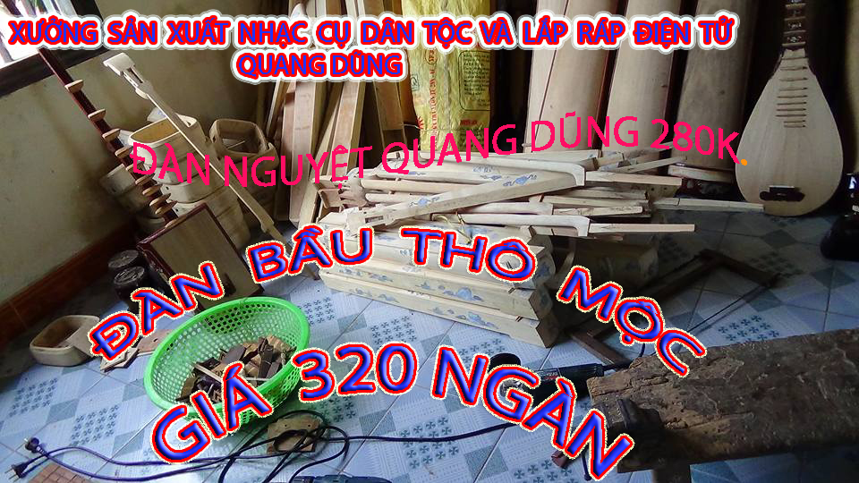 Đàn bầu giá rẻ chất lượng