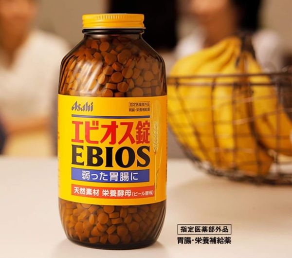 VIÊN UỐNG HỖ TRỢ TIÊU HOÁ ASAHI EBIOS lên men từ lúa mạch