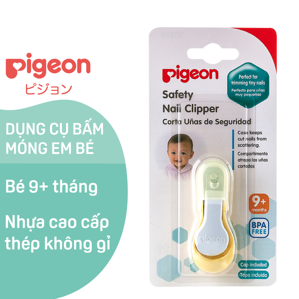 Dụng cụ bấm cắt móng tay em bé Pigeon (HSD:04/2024)