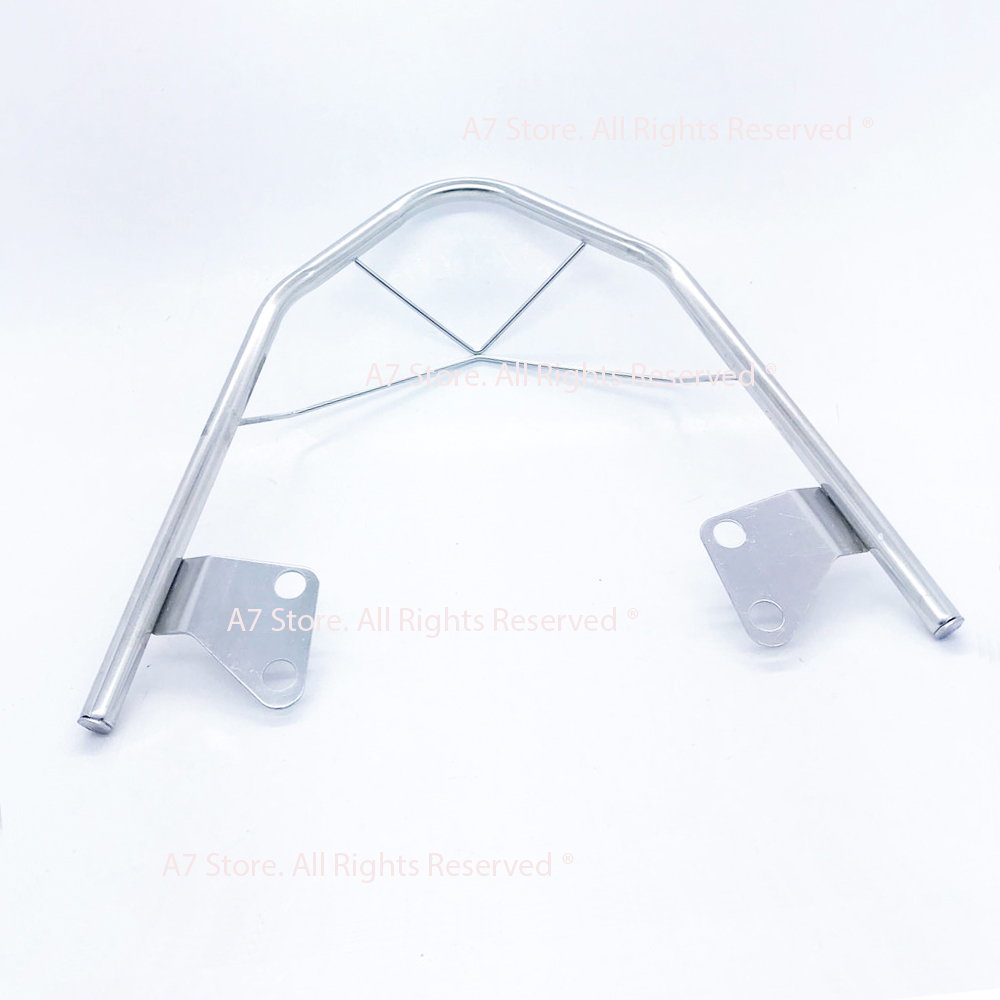 Khung INOX Bảo Vệ Đèn Lái WAVE ALPHA