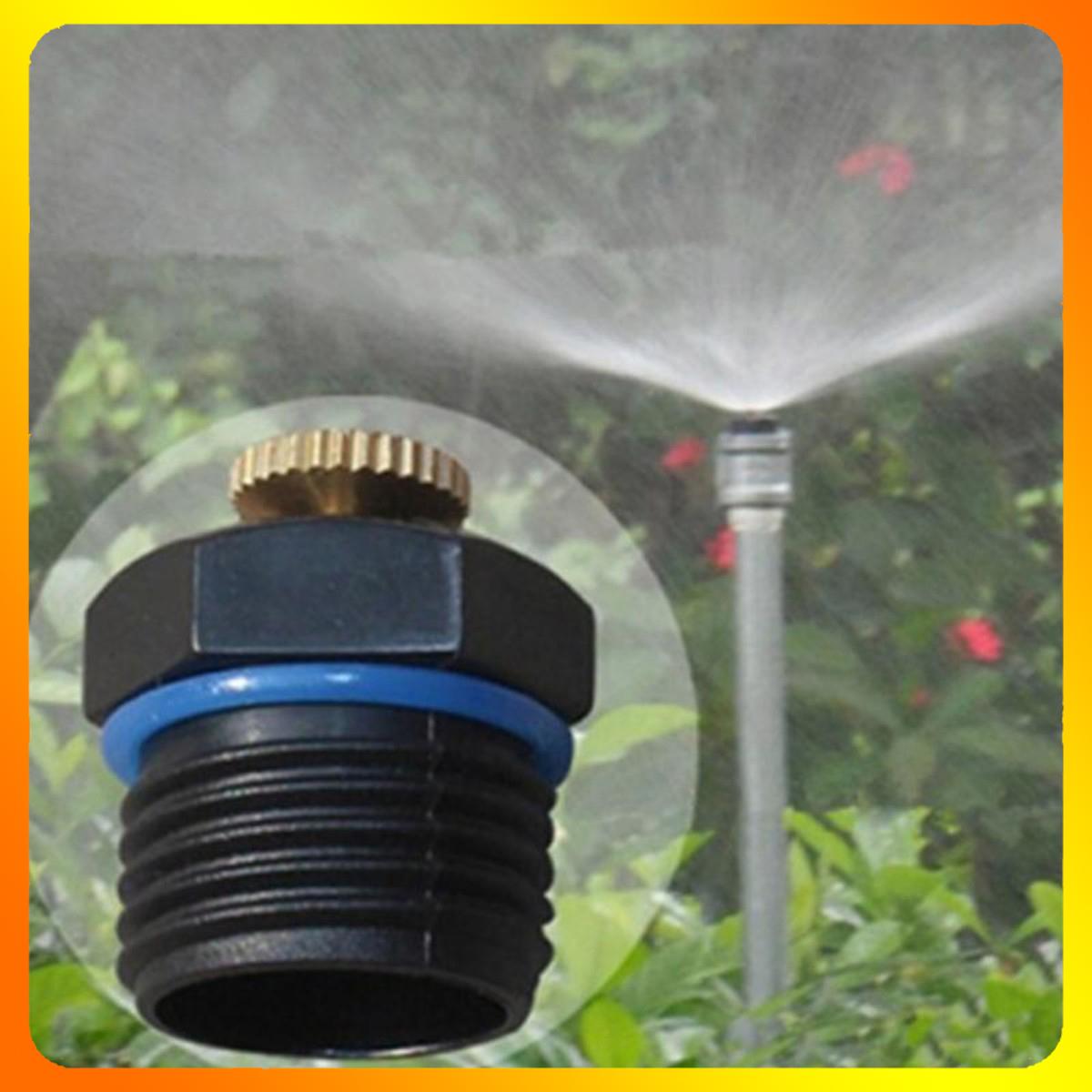 10 Béc Tưới Cây Phun Nước Chỉnh Lưu Lượng Ren 21