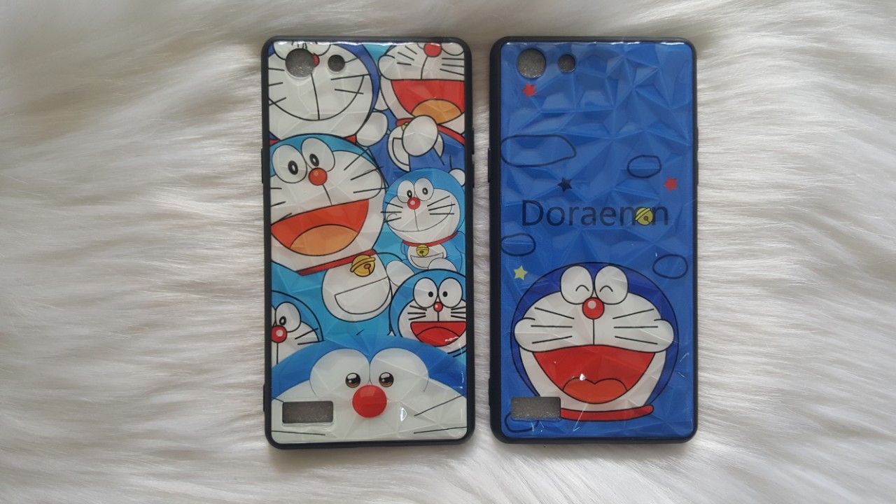 Ốp 3D kim cương Doraemon siêu cưng Oppo A33/ Neo7