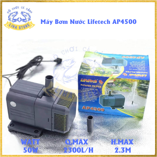 Máy Bơm Nước Lifetech AP5600 (200W - 6000L/H - 5M) - Máy Bơm Hồ Cá Cao Cấp