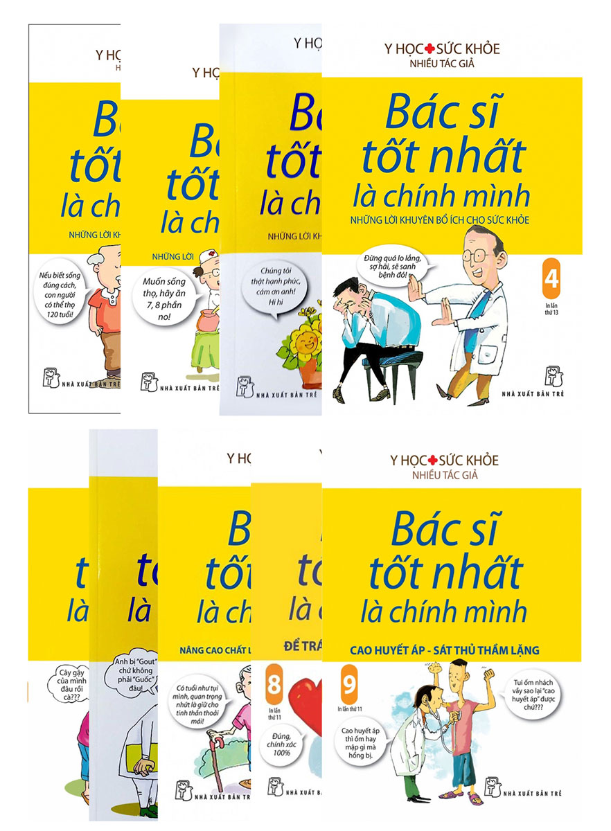 Sách NXB Trẻ - Bác Sĩ Tốt Nhất Là Chính Mình (Trọn Bộ 9 Tập)