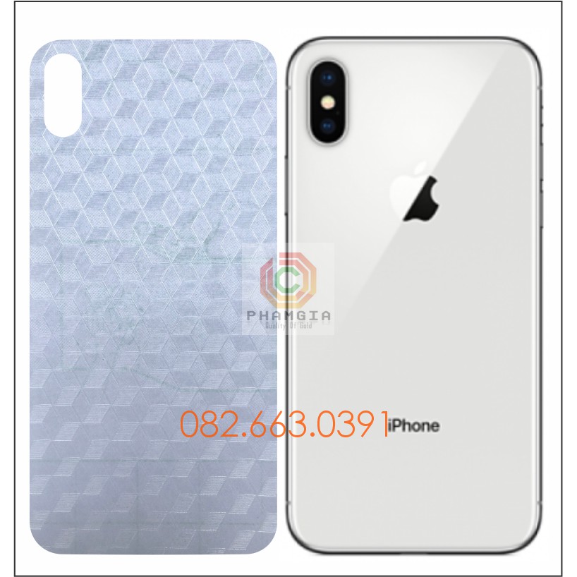 Miếng Dán Carbon Mặt Sau Của Dòng Máy Iphone