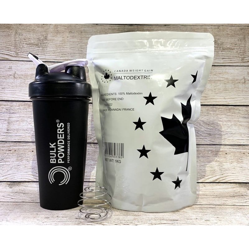 Combo 2 túi tăng cân tăng cơ Maltodextrin + Tặng Bình lắc ( Túi 1kg )