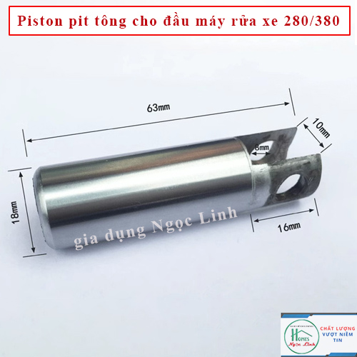 Piston pit tông cho đầu máy rửa xe 280/380- MÀU NGẪU NHIÊN