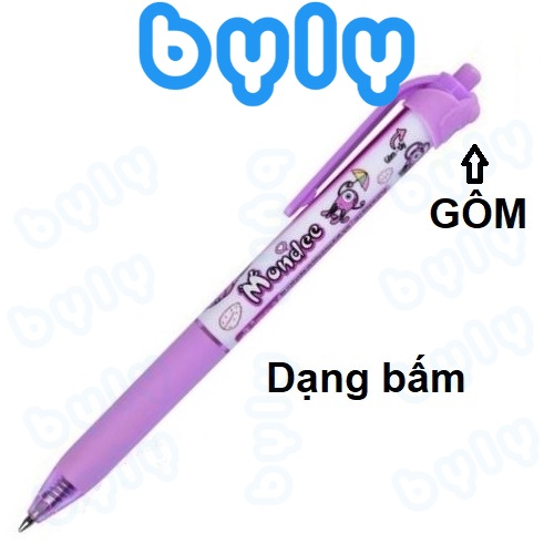 Bút gel xóa được Thiên Long Mondee Điểm 10 TP-GELE003 TP-GELE002 - ByLy Store