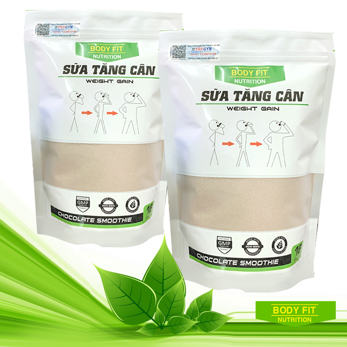 COMBO 2 túi Sữa Tăng Cân BodyFit - Weight Gain
