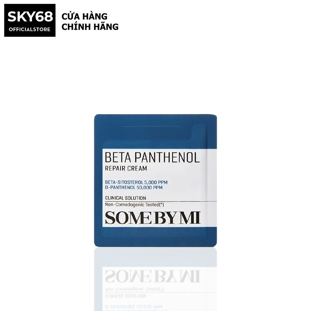 Kem dưỡng phục hồi da Some By Mi Beta Panthenol Repair Cream 1.5g