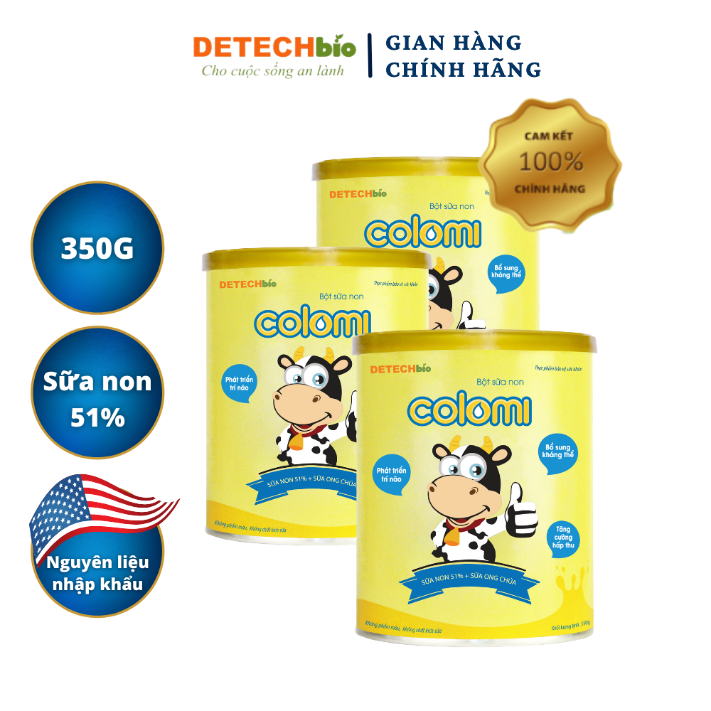 Combo 3 hộp Sữa non Colomi 350g dành cho trẻ em