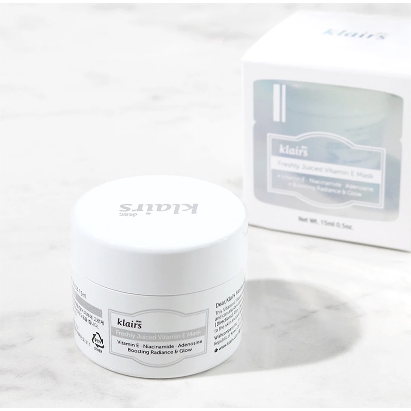 [HÀNG QUÀ TẶNG KHÔNG BÁN] Dear, Klairs Mặt Nạ Freshly Juiced Vitamin E Mask 15ml