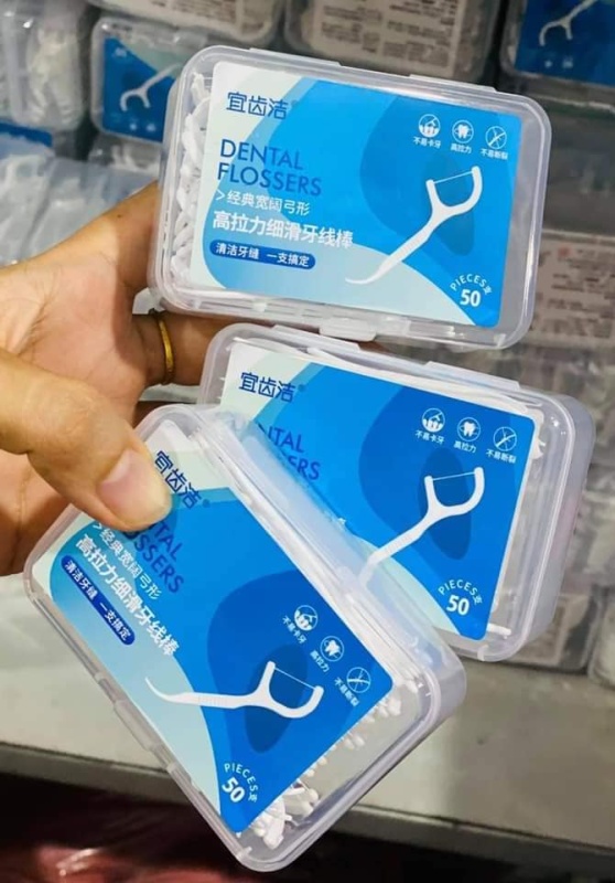 (freeship) Hộp chỉ nha khoa(combo 3 hộp)