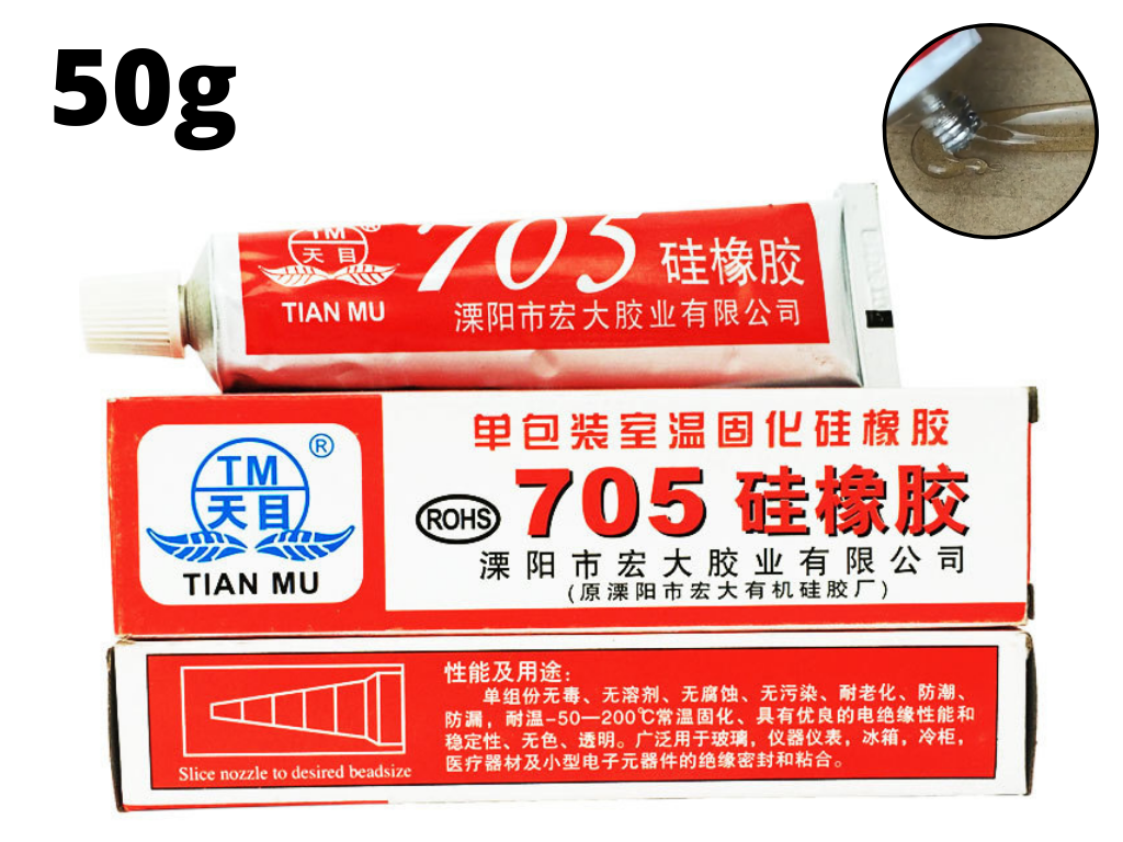Keo phủ mạch tian mu 705 trong suốt bảo vệ mạch cách điện chịu nhiệt 50g
