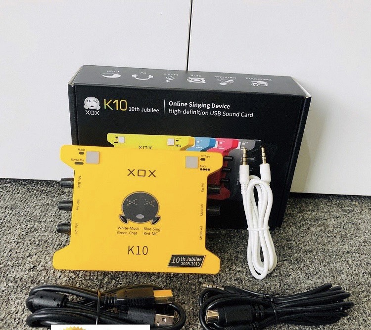 Sound Card XOX K10 Bảo Hành 6 tháng