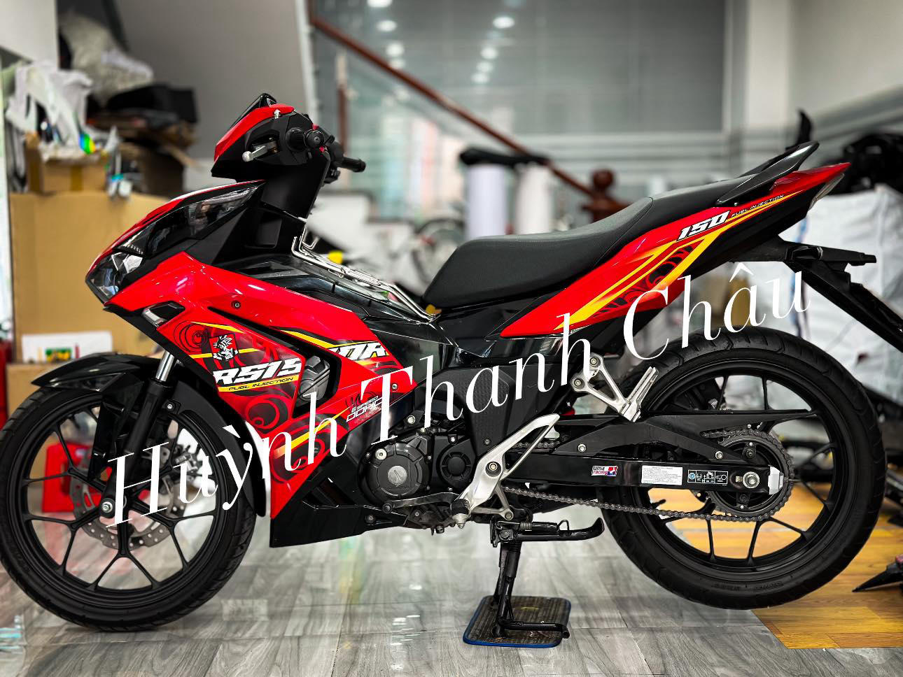 Tem rời Winner V3 - Mẫu đỏ đen, chỉ vàng nổi bật - Chuẩn From cực đẹp