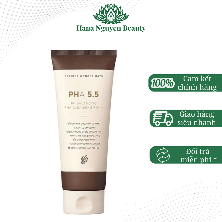 Sữa rửa mặt pha 5.5 byvibes wonder bath 150ml