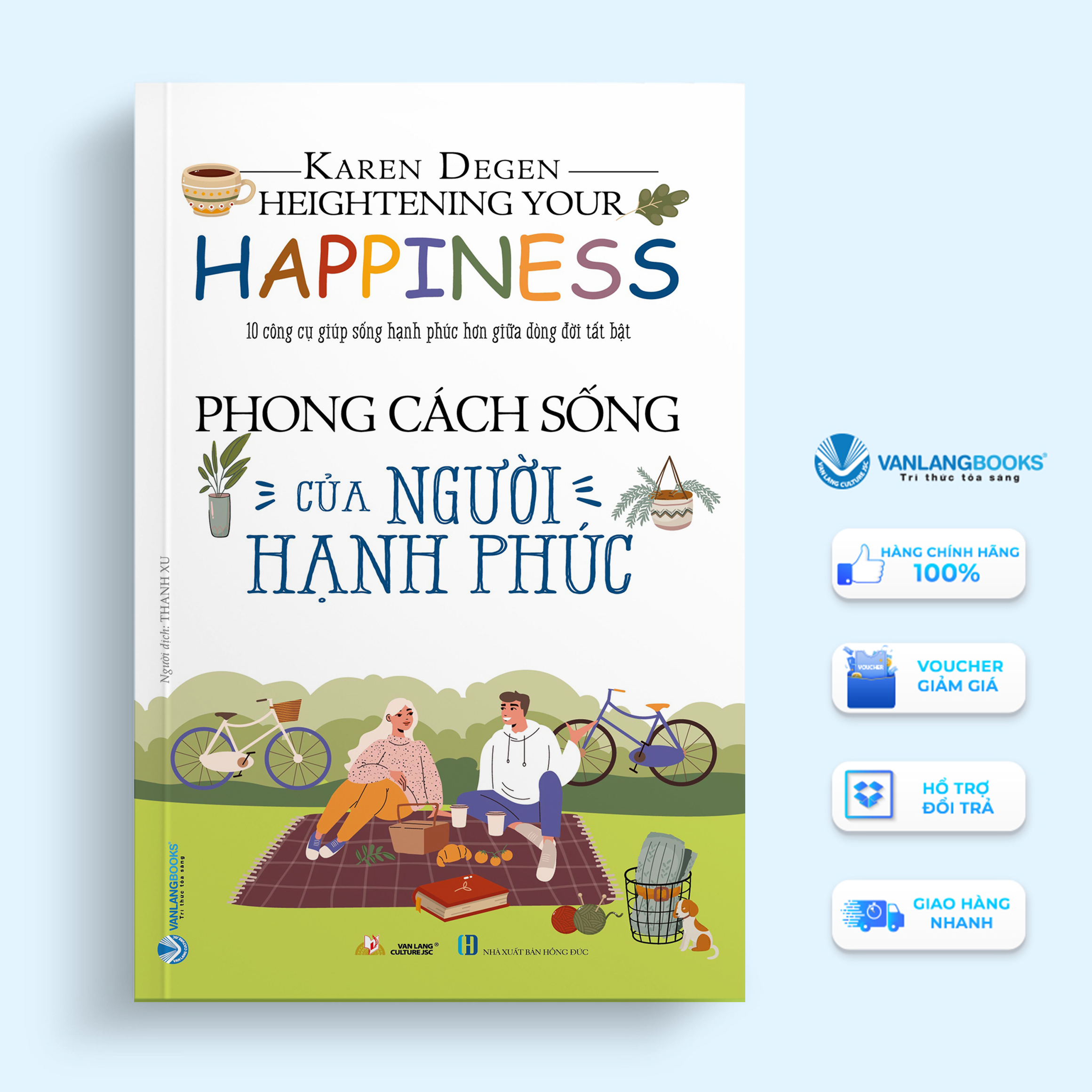 Sách Phong Cách Sống Của Người Hạnh Phúc-Vanlangbooks