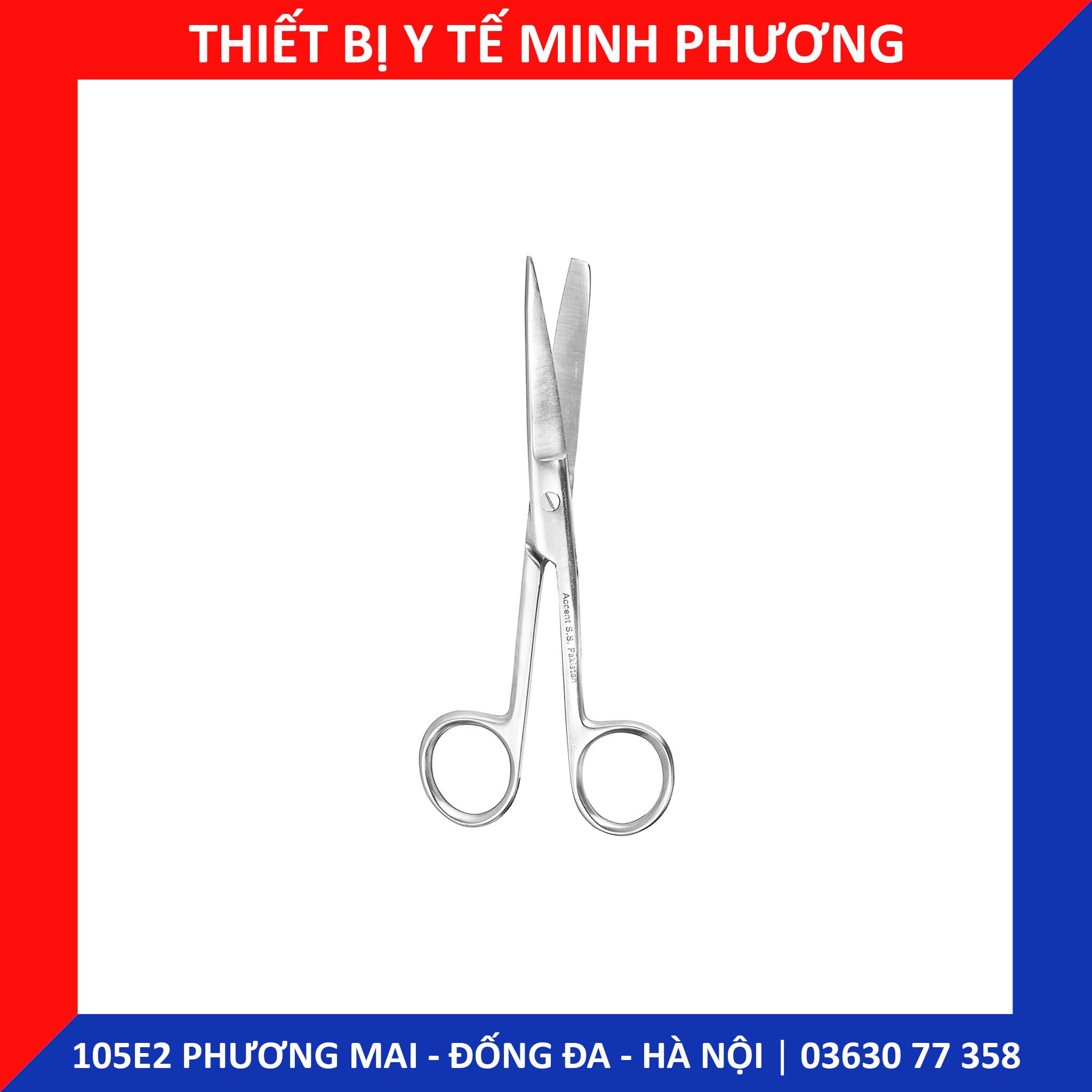 Kéo cong, thẳng, nhọn, tù tiêu chuẩn Pakistan