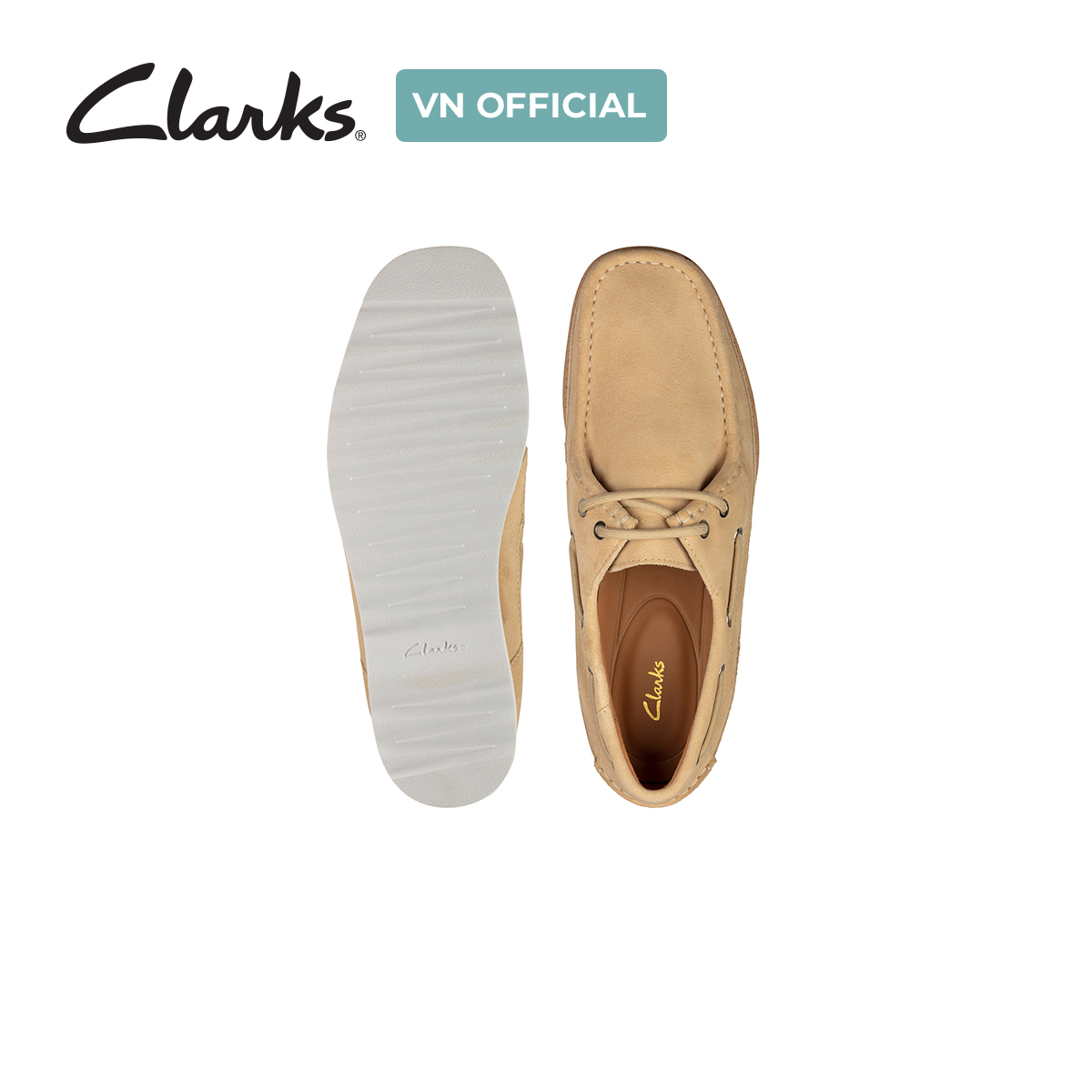 Giày Lười Da Nam Clarks - Durleigh Sail