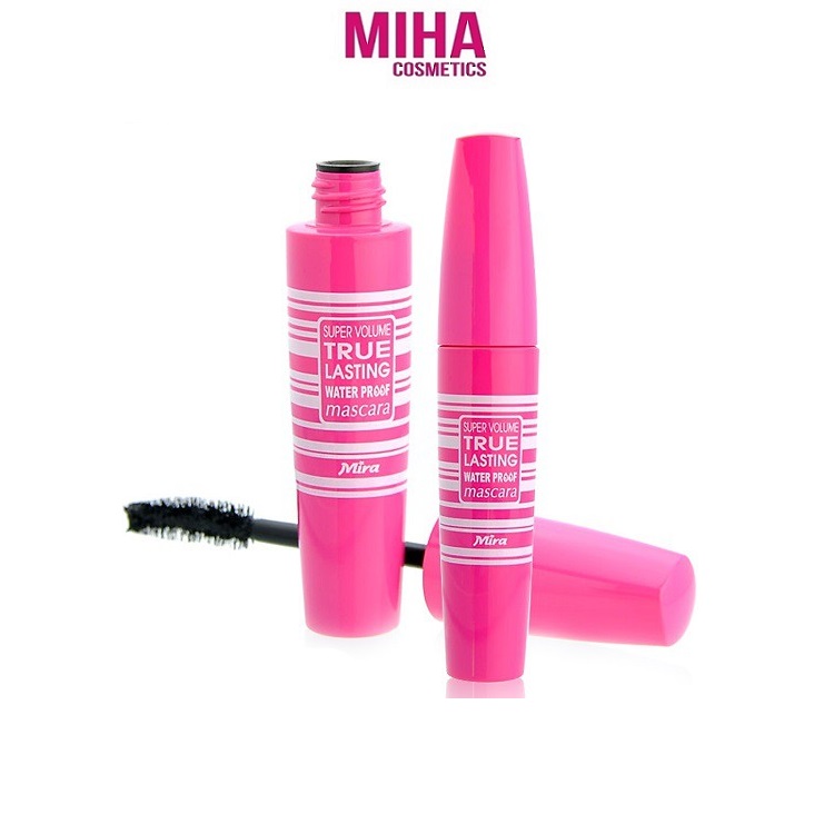 Mascara Làm Cong - Dài - Dày Mi MIRA SUPER VOLUME TRUE LASTING WATER PROOF