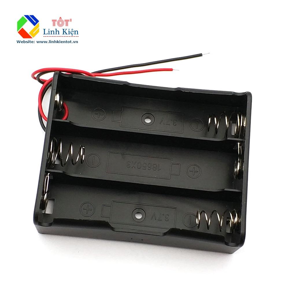 Đế pin 18650 nối tiếp - đế 2 pin, 3 pin