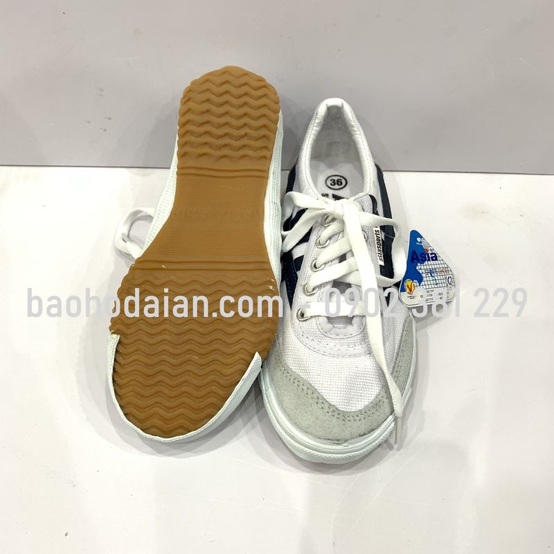 Giày bata thể thao vải Asia loại cột dây