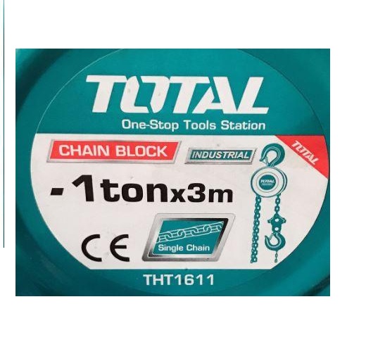 1 TẤN BÁ LĂNG (PA LĂNG) XÍCH TOTAL THT1611
