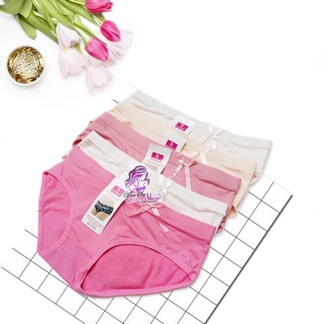 [HCM]combo 10quan thun cotton.Quần chíp cotton