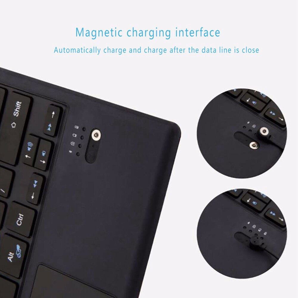 Bluetooth Keyboard for Microsoft Surface Pro 7 6 5 4 3 Keyboard PU Leather Magnetic keyboard with touchpad