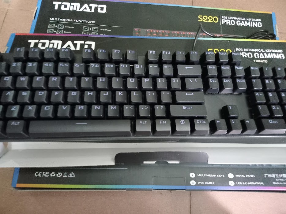 Bàn phím cơ Tomato S220 Blue Switch