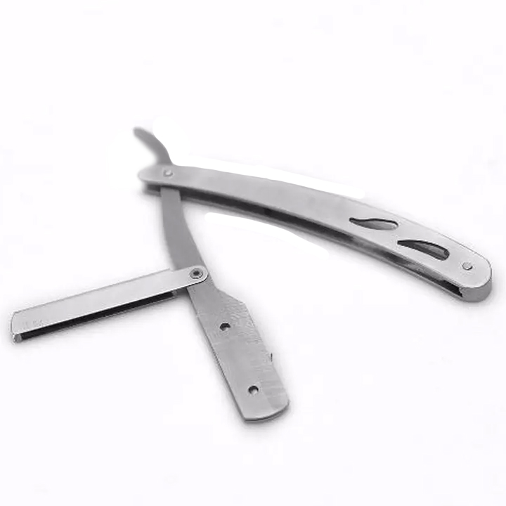 Cán dạo cạo râu inox