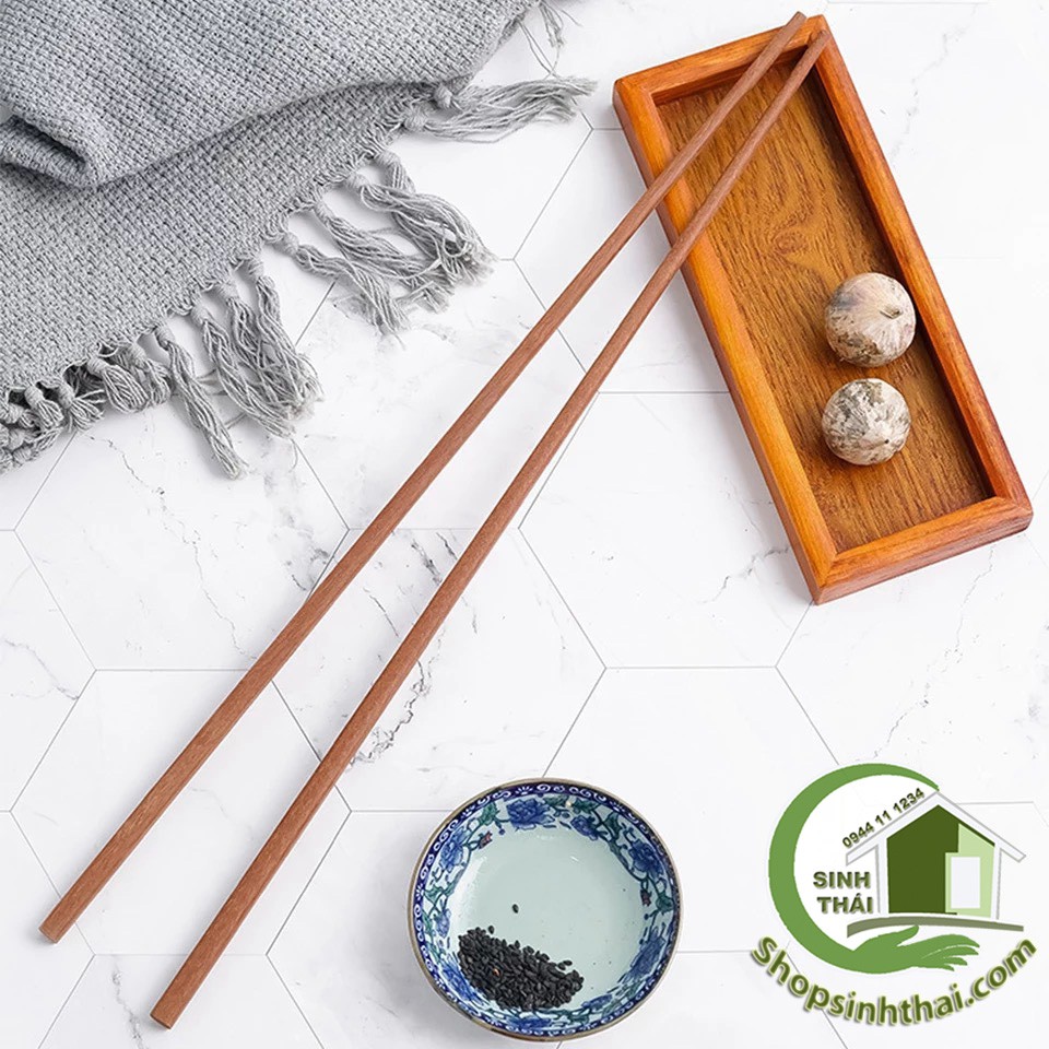 [HCM]Đũa bếp gổ dừa - đũa dài xào nấu - dài 39cm - (1 đôi)