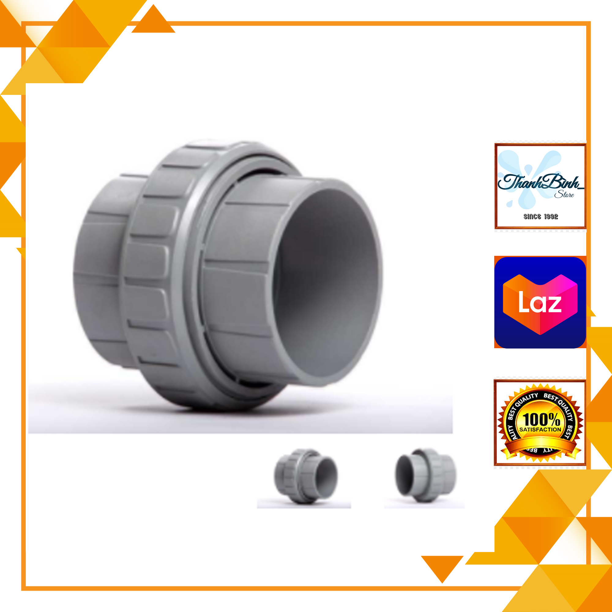 Zacco | racco | zac co | rắc co nhựa pvc phi 21/ 27/ 34/ 42/ 48 mm- asico