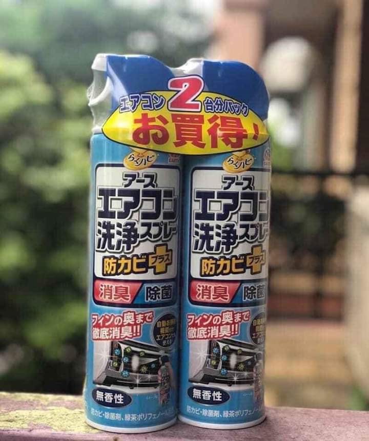Chai xịt vệ sinh điều hòa-NHẬT BẢN