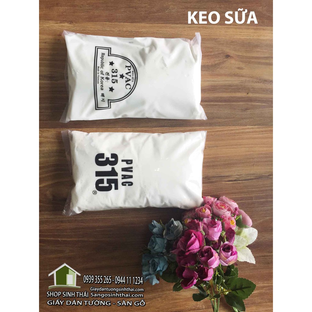 [HCM]Keo sữa dán giấy, dán simili, dán thảm, dán gỗ, dán xốp