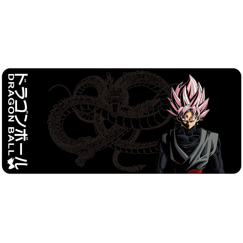 Miếng lót chuột in hình nhân vật super saiyan 80x30cm, 90x40cm dày 3mm