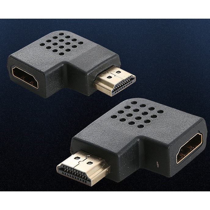 Jack Nối HDMI Quay 90 Độ Loại Dẹt