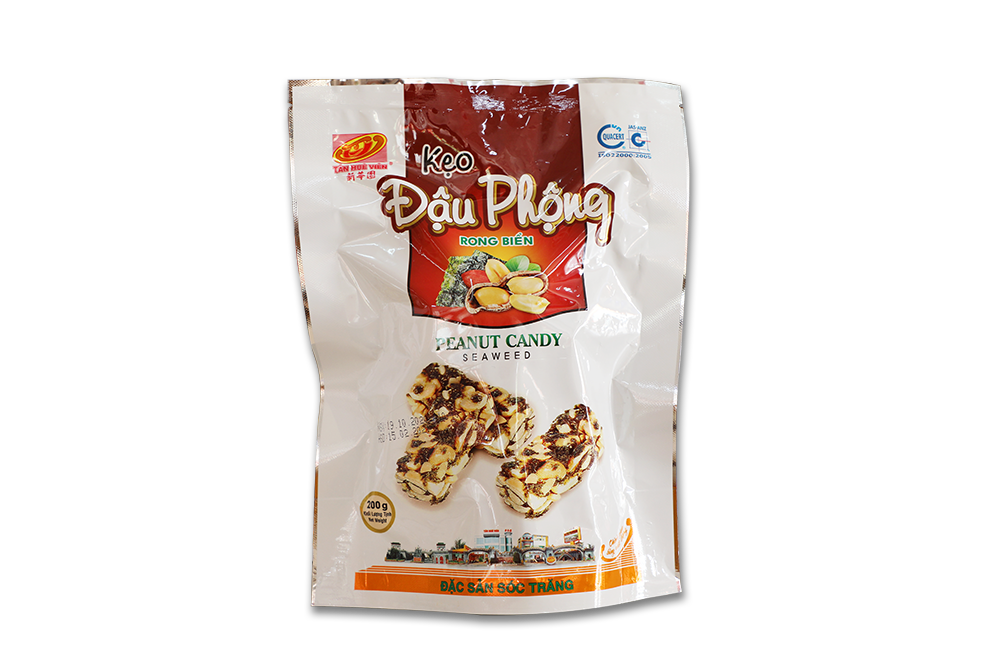 Kẹo đậu phộng rong biển 200gr (Tâm Huê Viên)