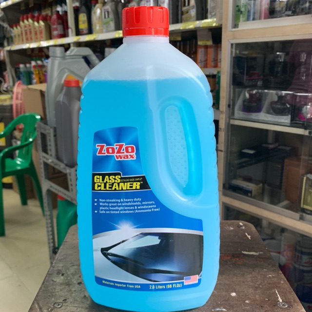 [HCM]NƯỚC RỬA KÍNH ZOZO WAX 2L