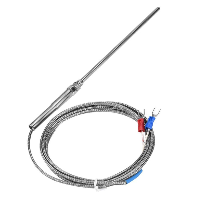 K Type Thermocouple 0400 Celsius High Temperature Sensor Wire Cable M8