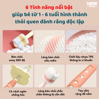 [Chính Hãng]  Bàn chải đánh răng 360 độ cho bé