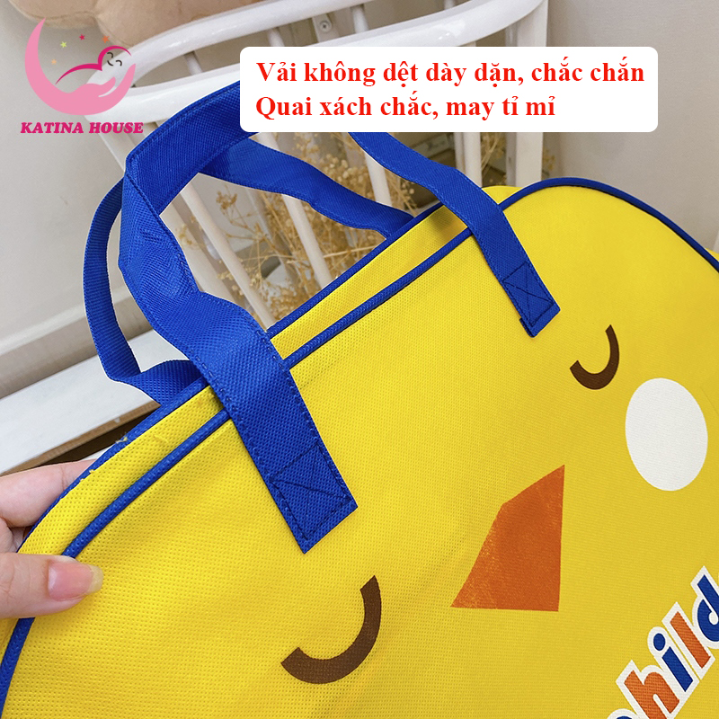 36x50x24cm heavy duty non-woven fabric, cute pattern