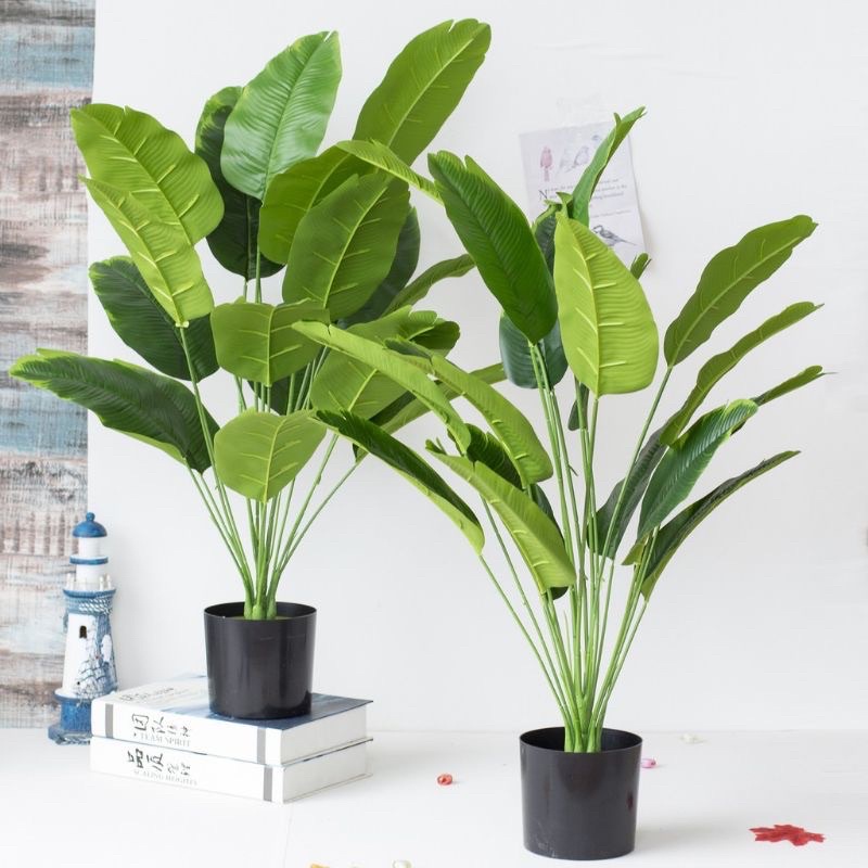 Cây Giả  Cây 18 Lá Cỡ To 70cm
