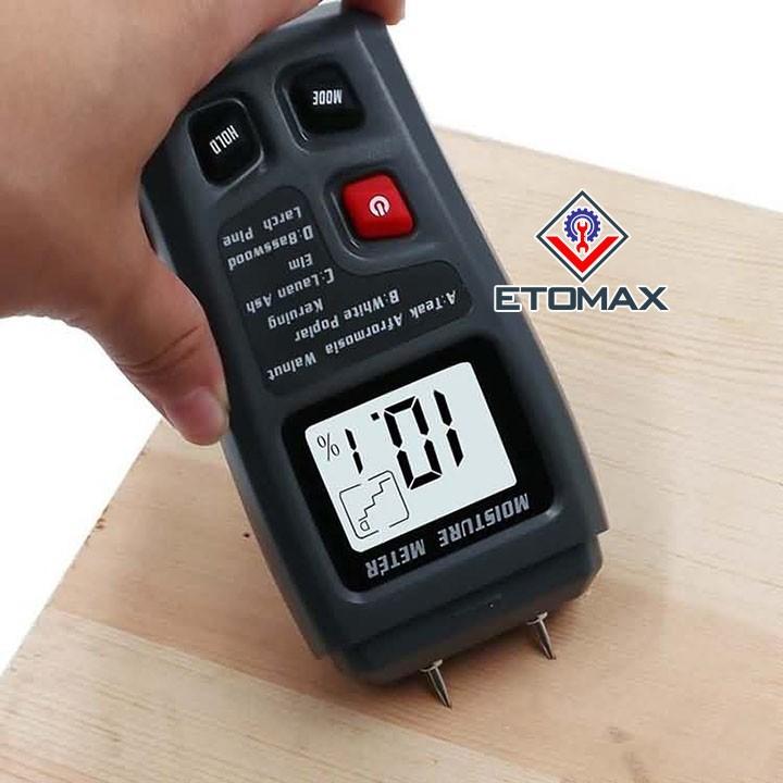 máy đo nhiệt độ độ ẩm gỗ