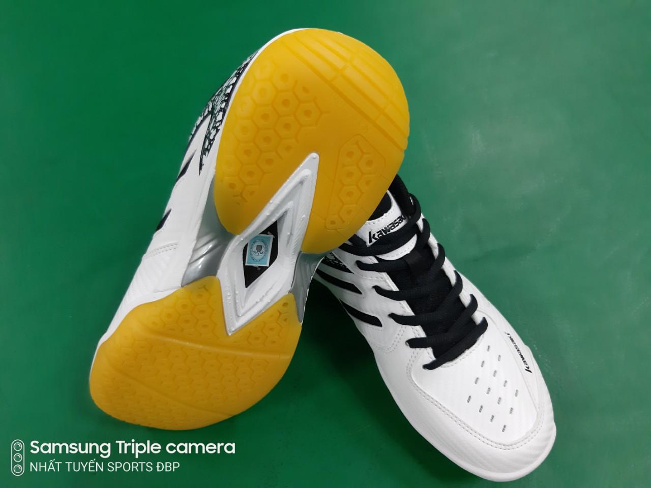 Kawasaki k063 (genuine) white/black shoes