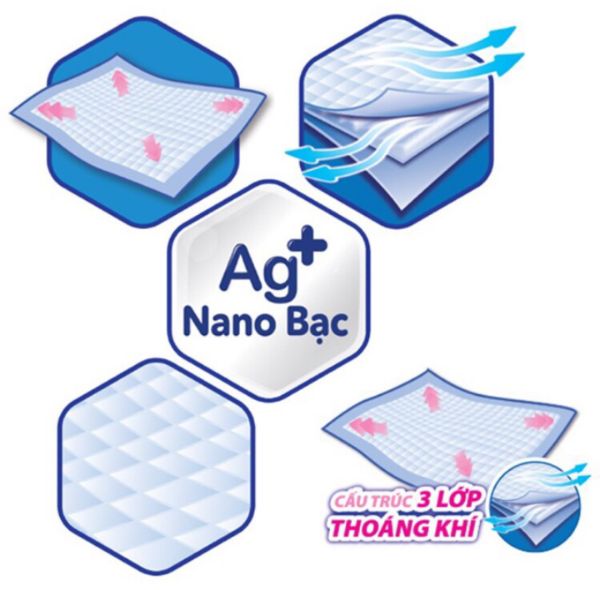 Tấm đệm lót Caryn loại mỏng nhẹ 14 miếng
