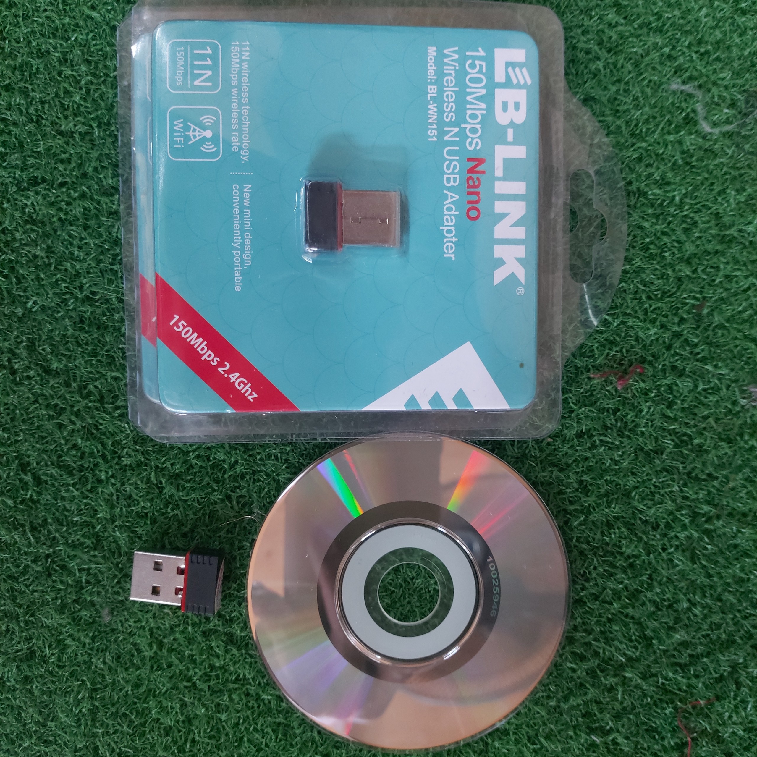 USB wifi máy tính bàn PC, Laptop - USU thu wifi Lblink Wireless N mini chính hãng 150Mbps.
